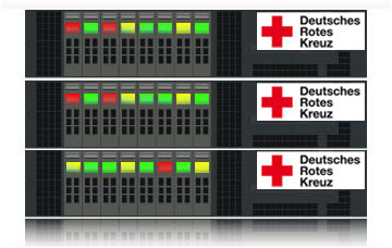 Aktuelle Probleme im Netzwerk des Rechenzentrum, können zu Störungen bei den DRK Datenbanken führen