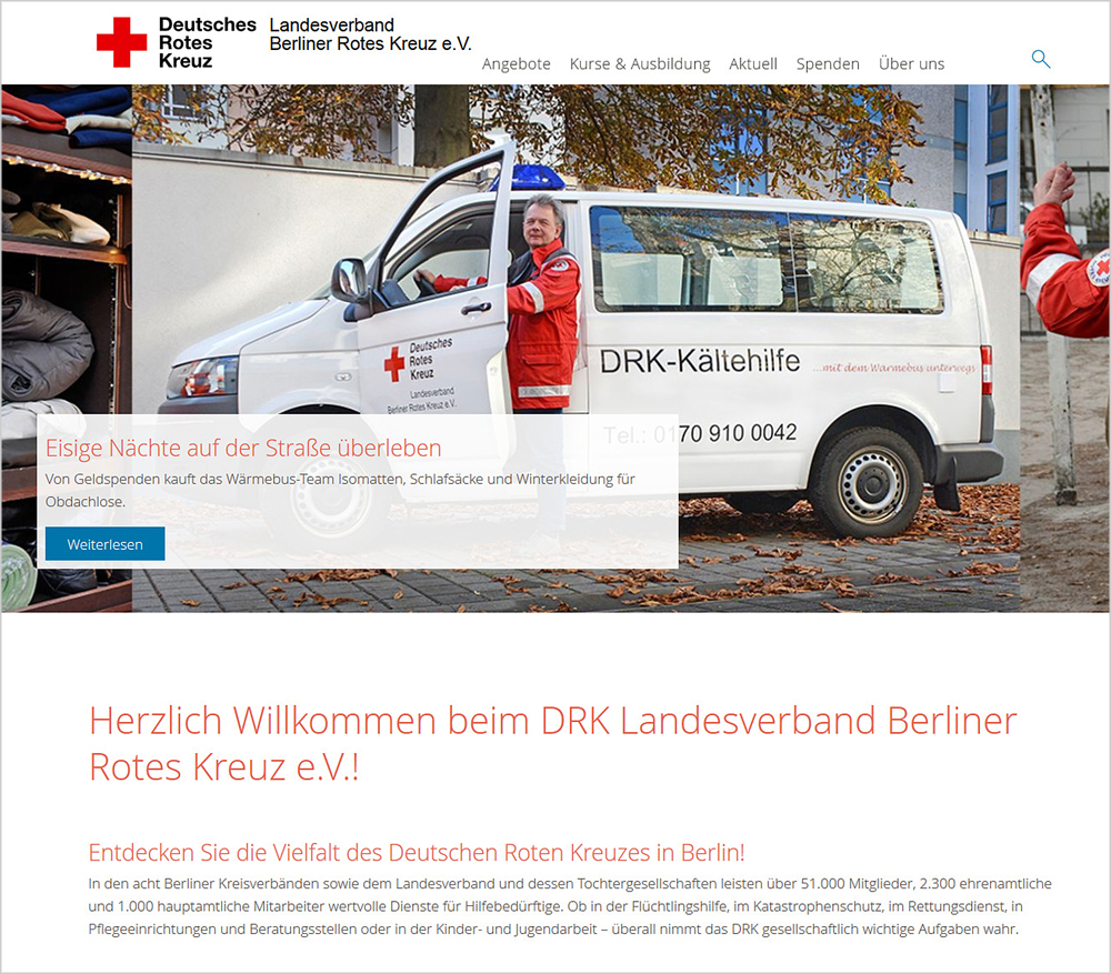 Jeder zweite Landesverband hat responsive Website