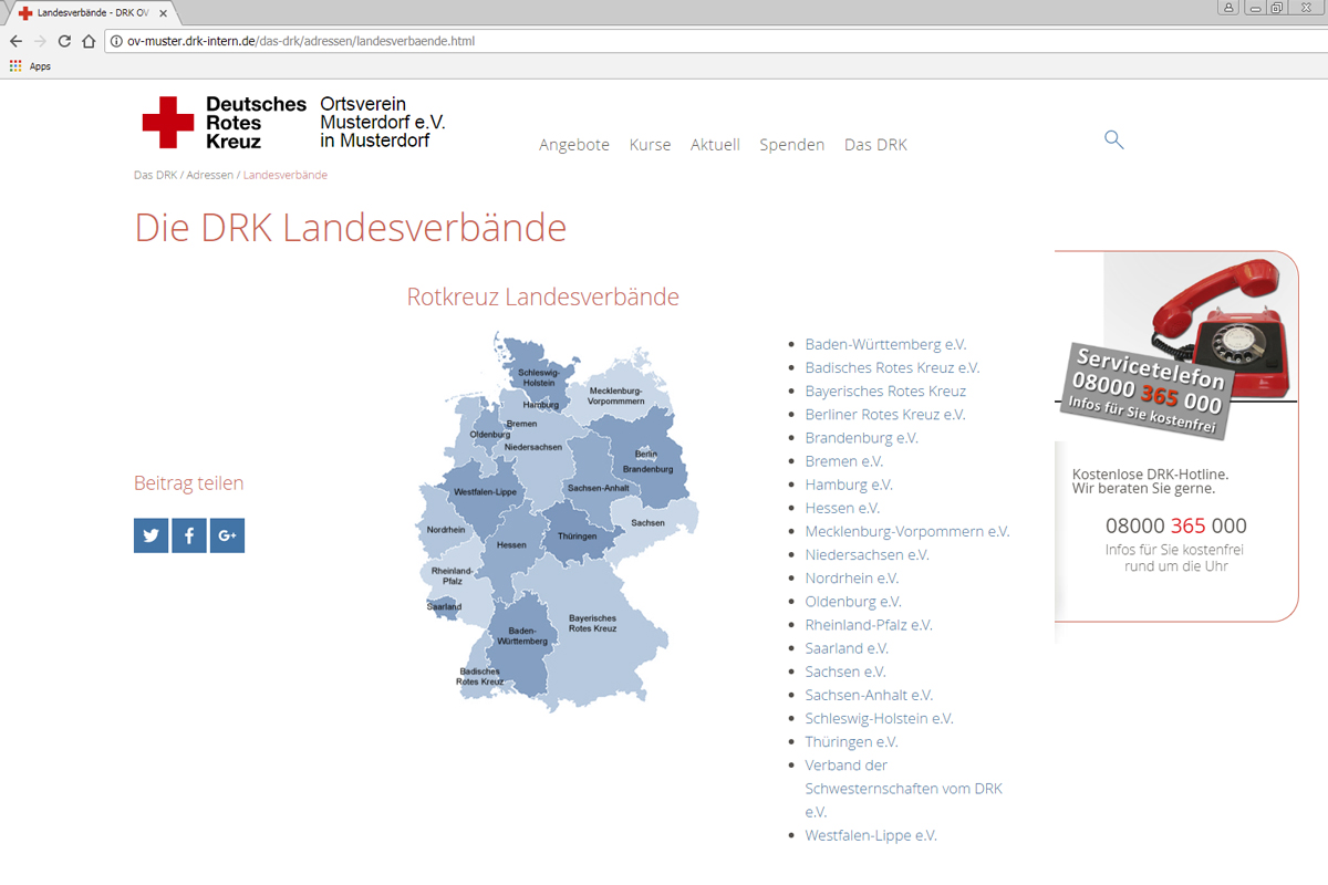 Cachingproblem führt zur Errorseite bei Adressen (LV, KV und Int.)