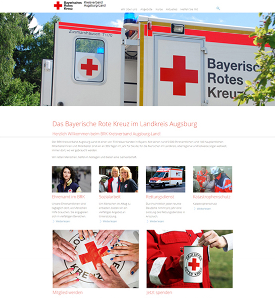 Bayerische Rote Kreuz im Landkreis Augsburg