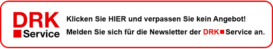 Keine Angebote mehr verpassen? Melden Sie sich für den DRK-Service Newsletter an.