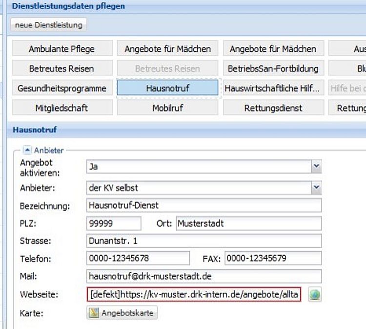 Automatisierte Linkprüfung der Webseiten Automatisierte Linkprüfung der Webseiten