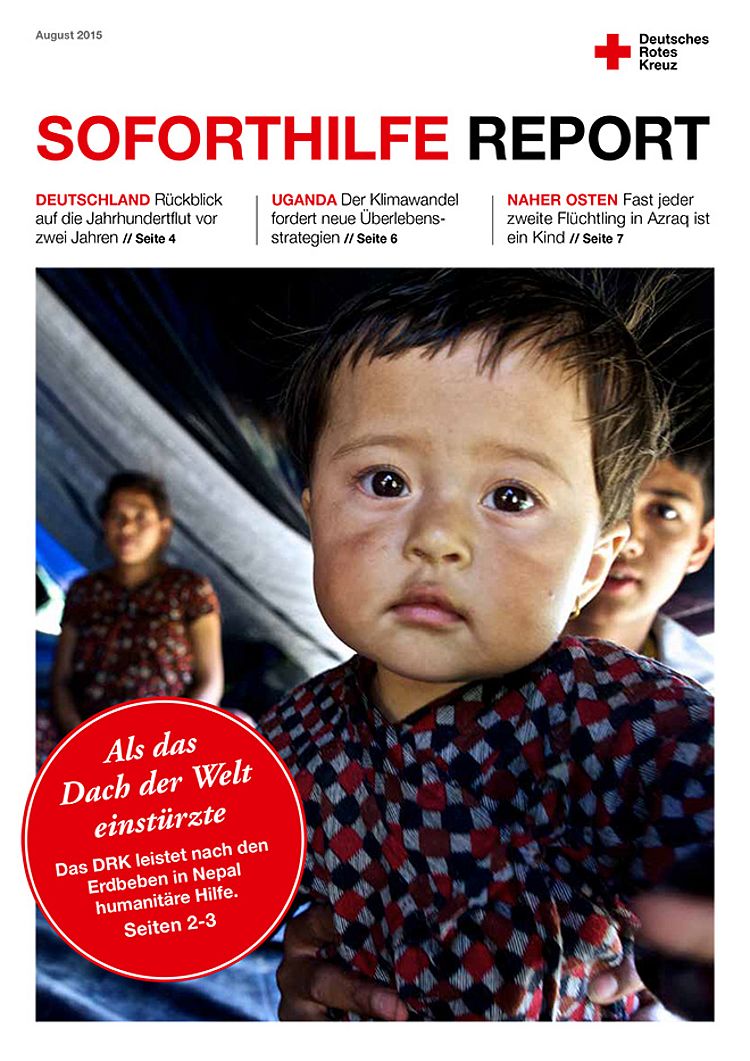 SOFORTHILFE REPORT 3/2015 SOFORTHILFE REPORT 3/2015