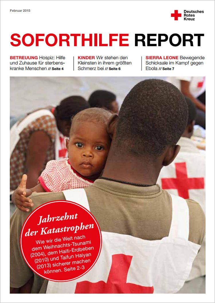 SOFORTHILFE REPORT 1/2015 SOFORTHILFE REPORT 1/2015
